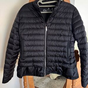 ADD Black puffer jacket.  EXCELLENT condition!